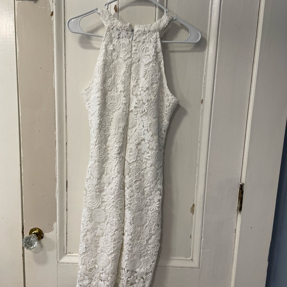 Lulus White Lace Bodycon Dress - Picture 2 of 3